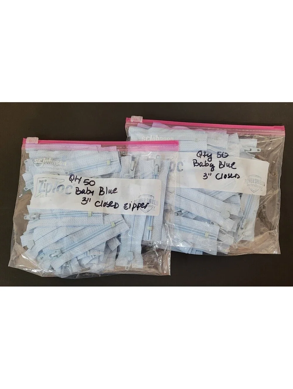 Vintage YKK Baby Blue 3